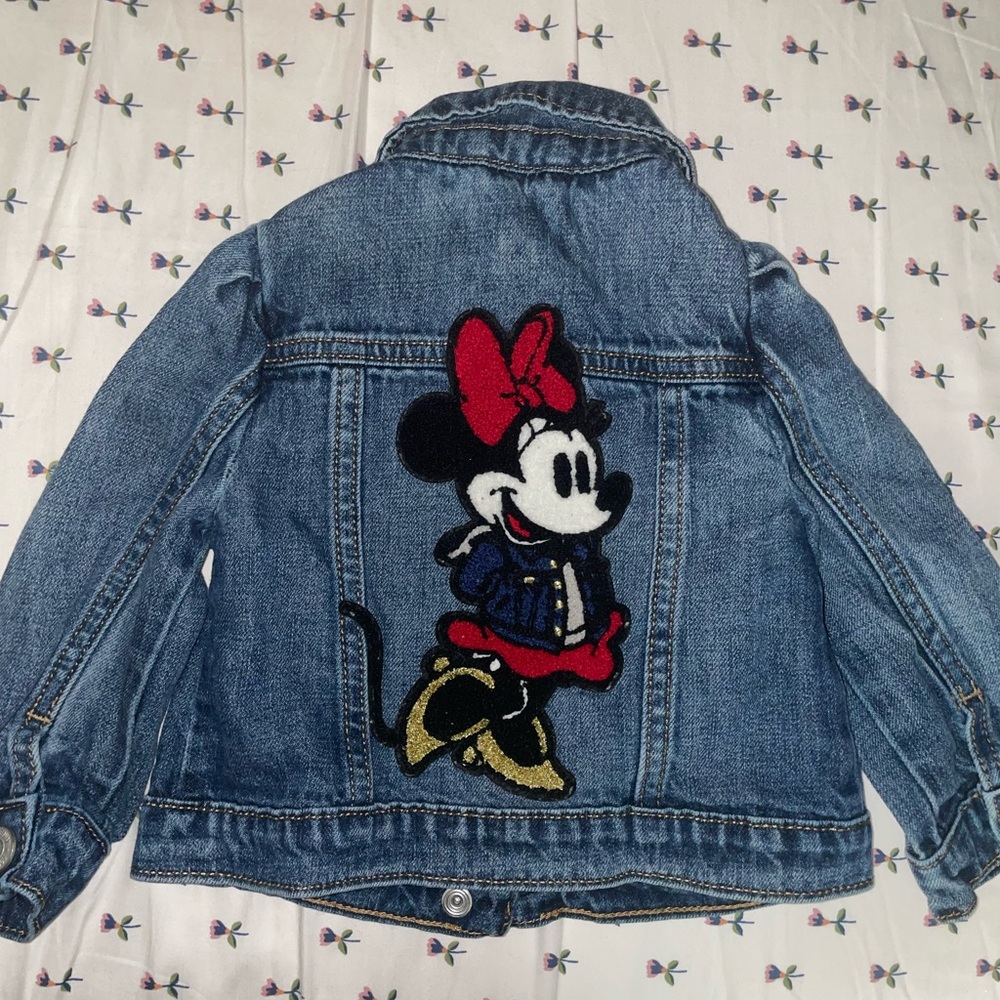 babyGap | Disney Minnie Mouse Denim Icon Jacket